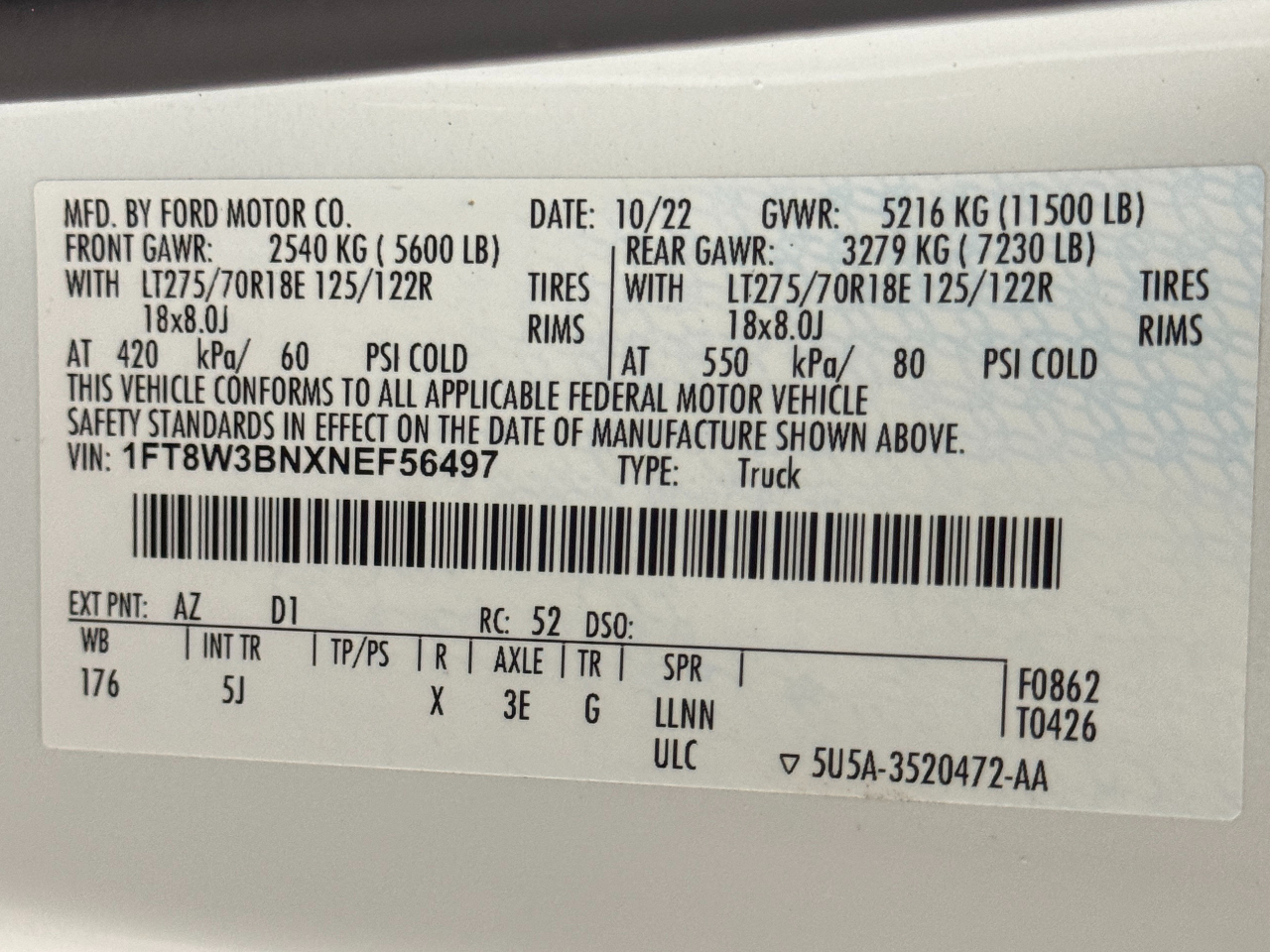 Ford Super Duty F-350 SRW  2022