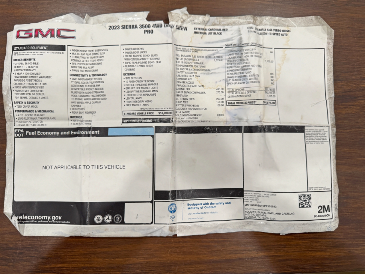 GMC Sierra 3500HD  2023