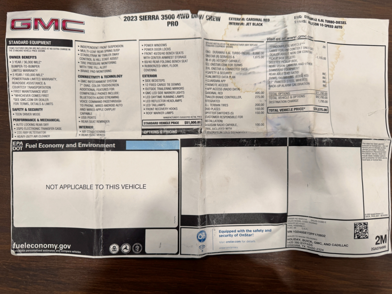 GMC Sierra 3500HD  2023
