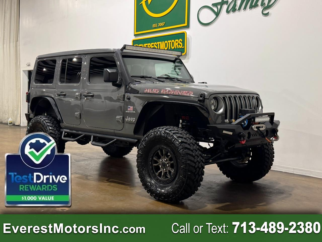 2021 Jeep Wrangler UNLIMITED 4X4 SAHARA 3.6L V6 GAS 1OWNER SKYONE TOP