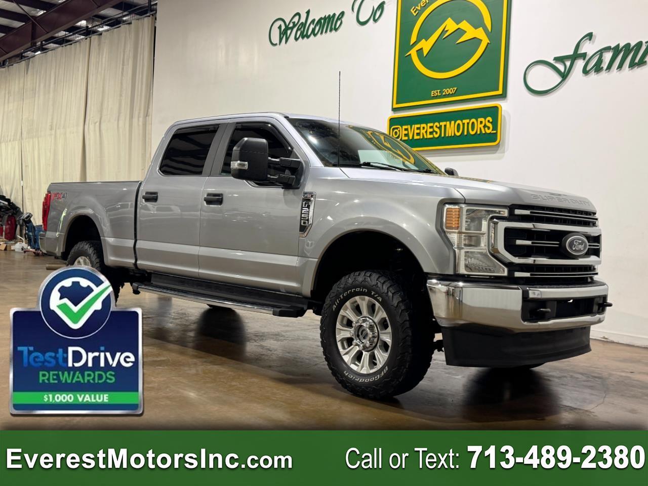 2022 Ford Super Duty F-250 SRW STX 4X4X CREWCAB SHORT 7.3L V8 GAS GODZILLA FX4