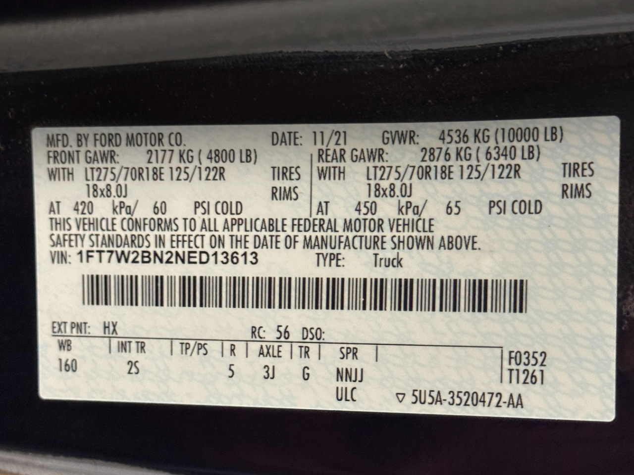 Ford Super Duty F-250 SRW  2022