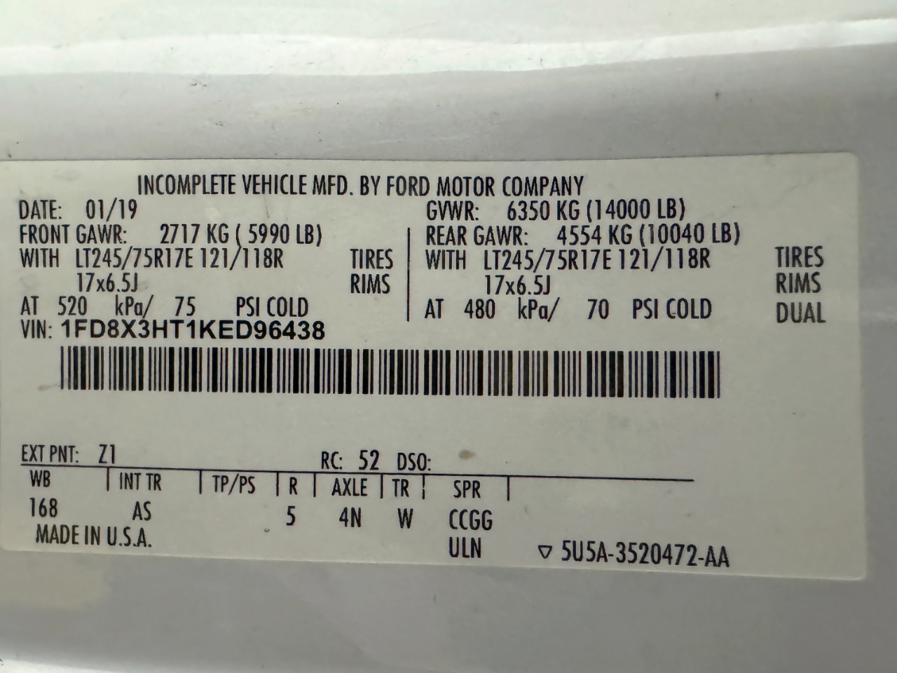 Ford Super Duty F-350 DRW  2019