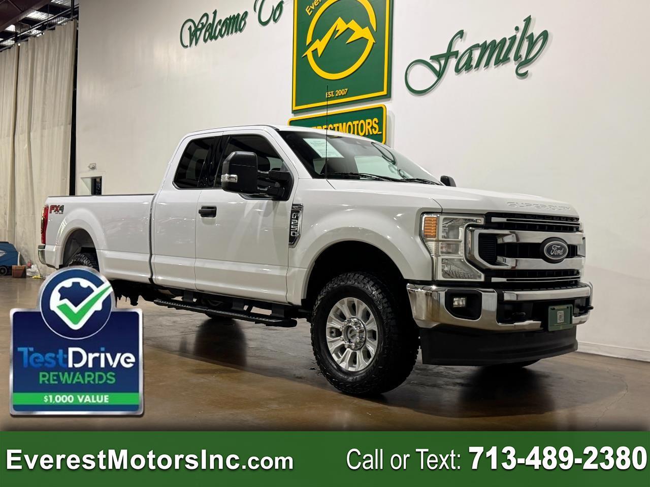 2022 Ford Super Duty F-250 SRW XLT 4X4 EXTCAB LONG 6.2L V8 GAS 1OWNER