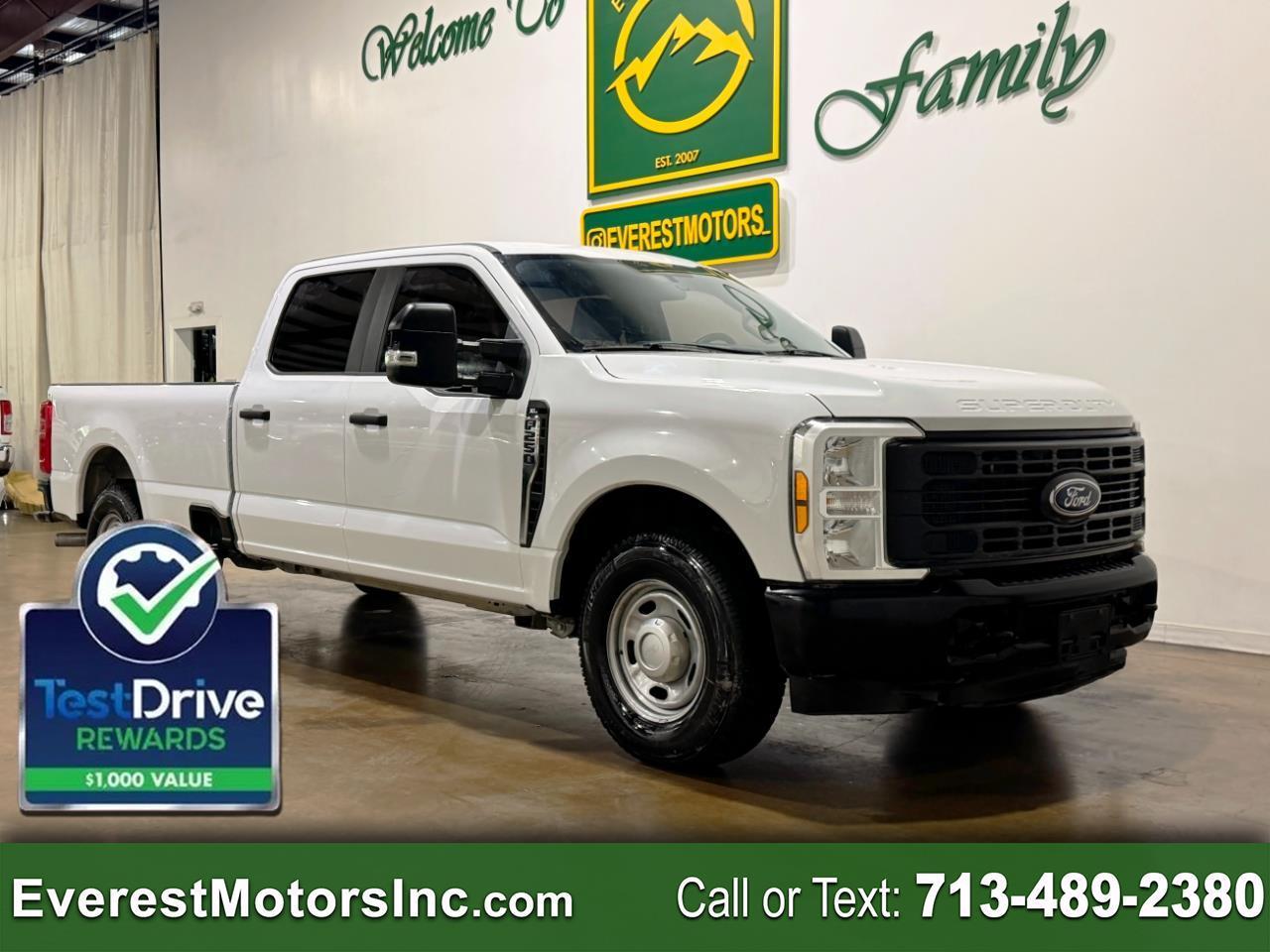 2024 Ford Super Duty F-250 SRW XL 4X2 CRECAB LONG 6.8L V8 GAS 1OWNER