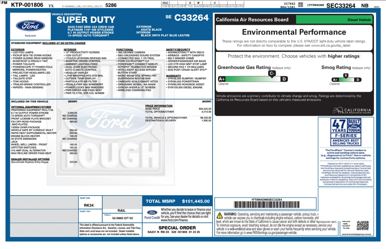Ford Super Duty F-450 DRW  2025