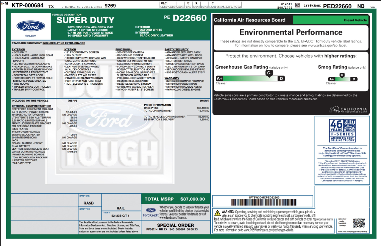 Ford Super Duty F-350 DRW  2023