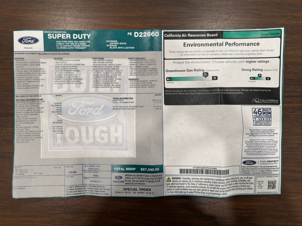 Ford Super Duty F-350 DRW  2023