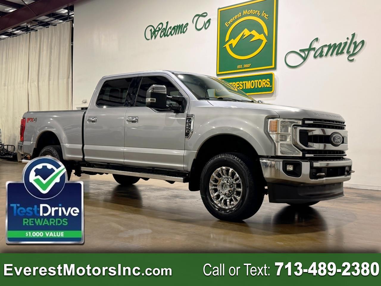 2020 Ford Super Duty F-250 SRW XLT PREMIUM 4X4 CREWCAB SHORT 6.2L V8 GAS FX4