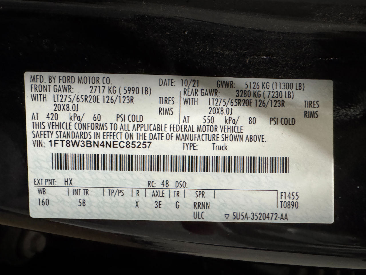 Ford Super Duty F-350 SRW  2022
