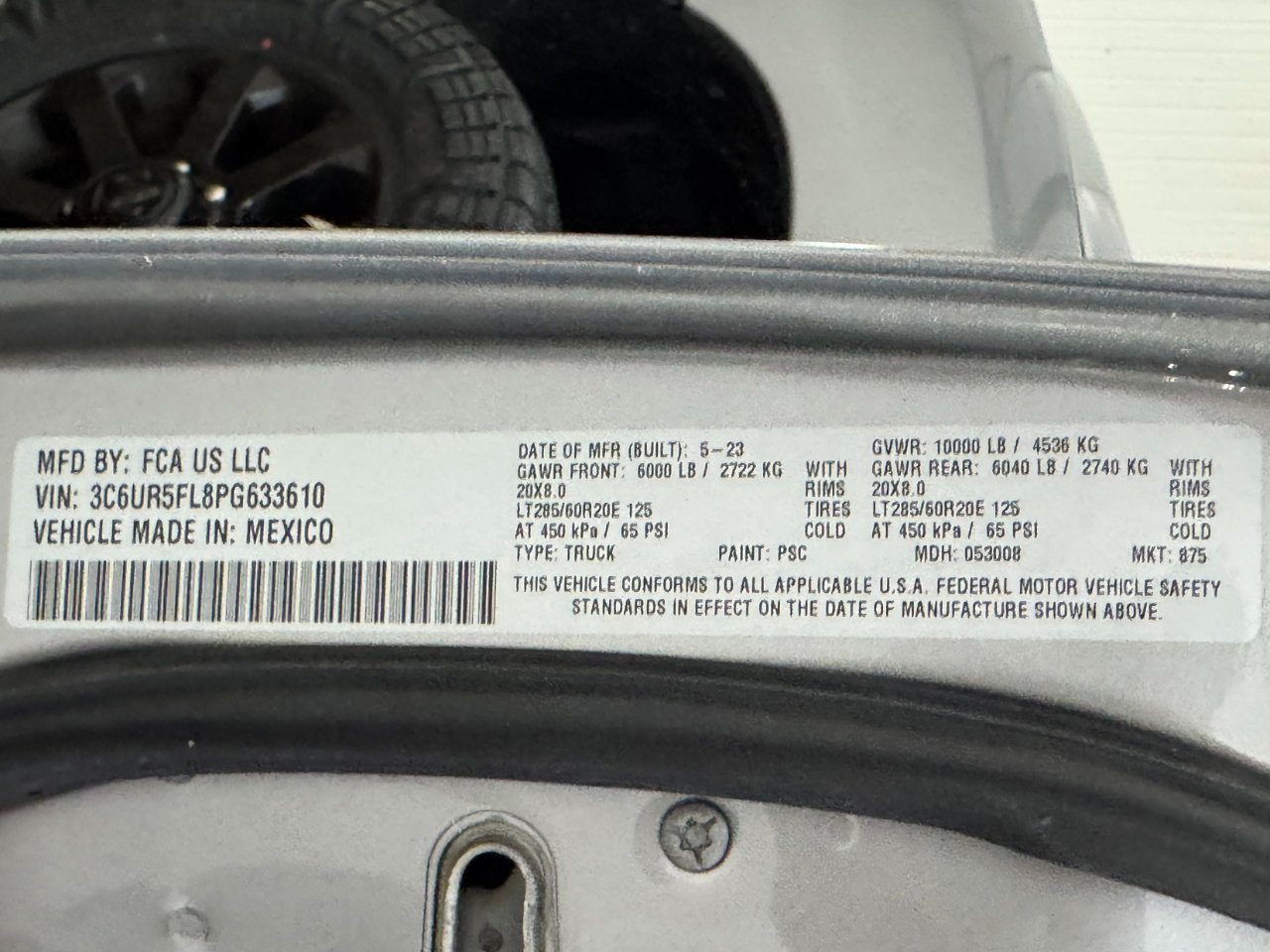 RAM 2500  2023