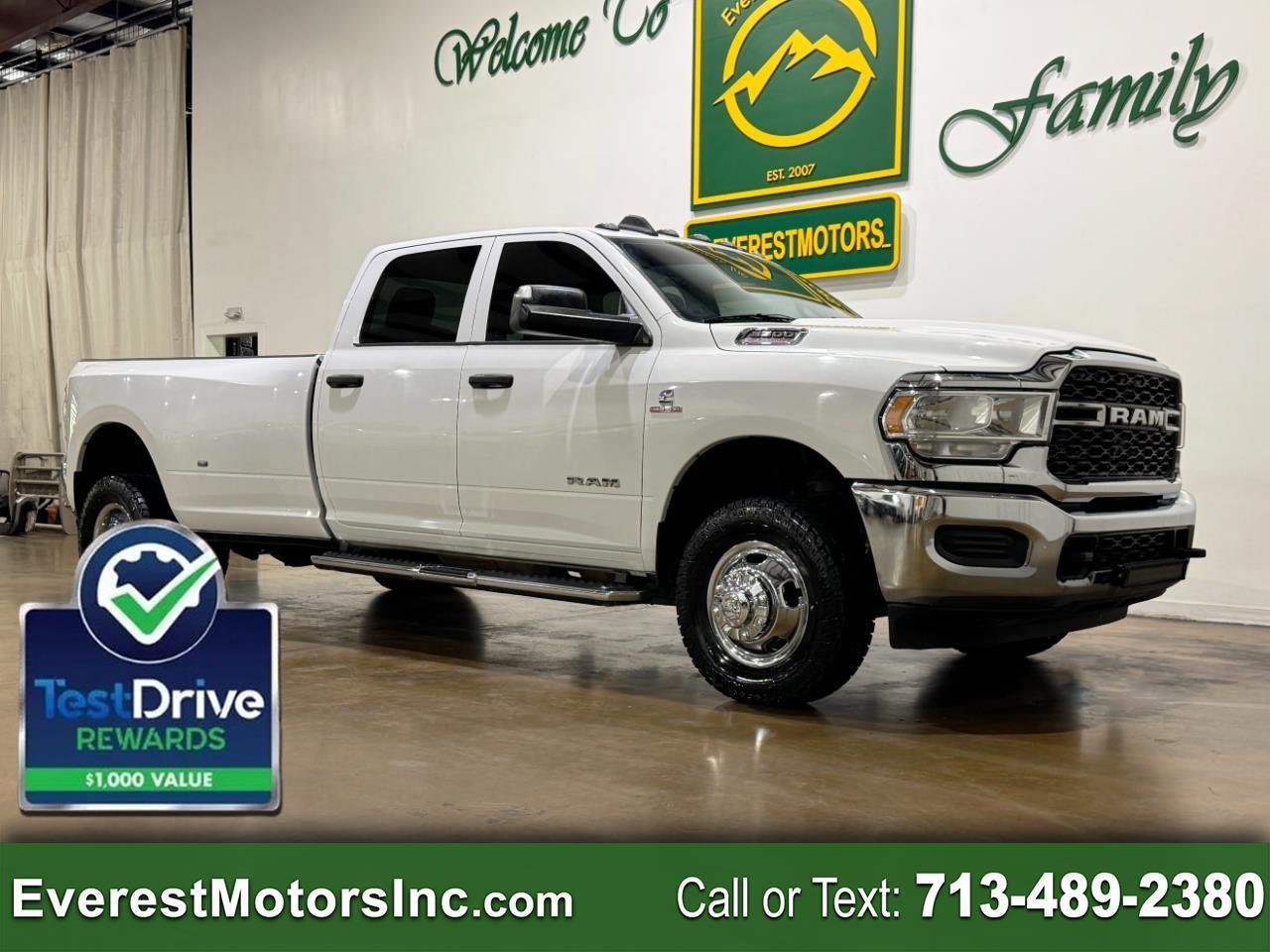 2022 RAM 3500 TRADESMAN 4X4 CREWCAB 6.7L HO DIESEL AISIN TRN