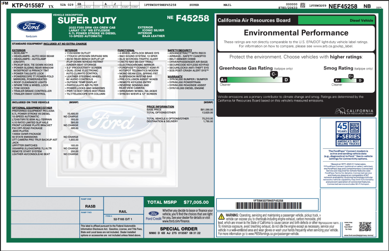 Ford Super Duty F-350 DRW  2022