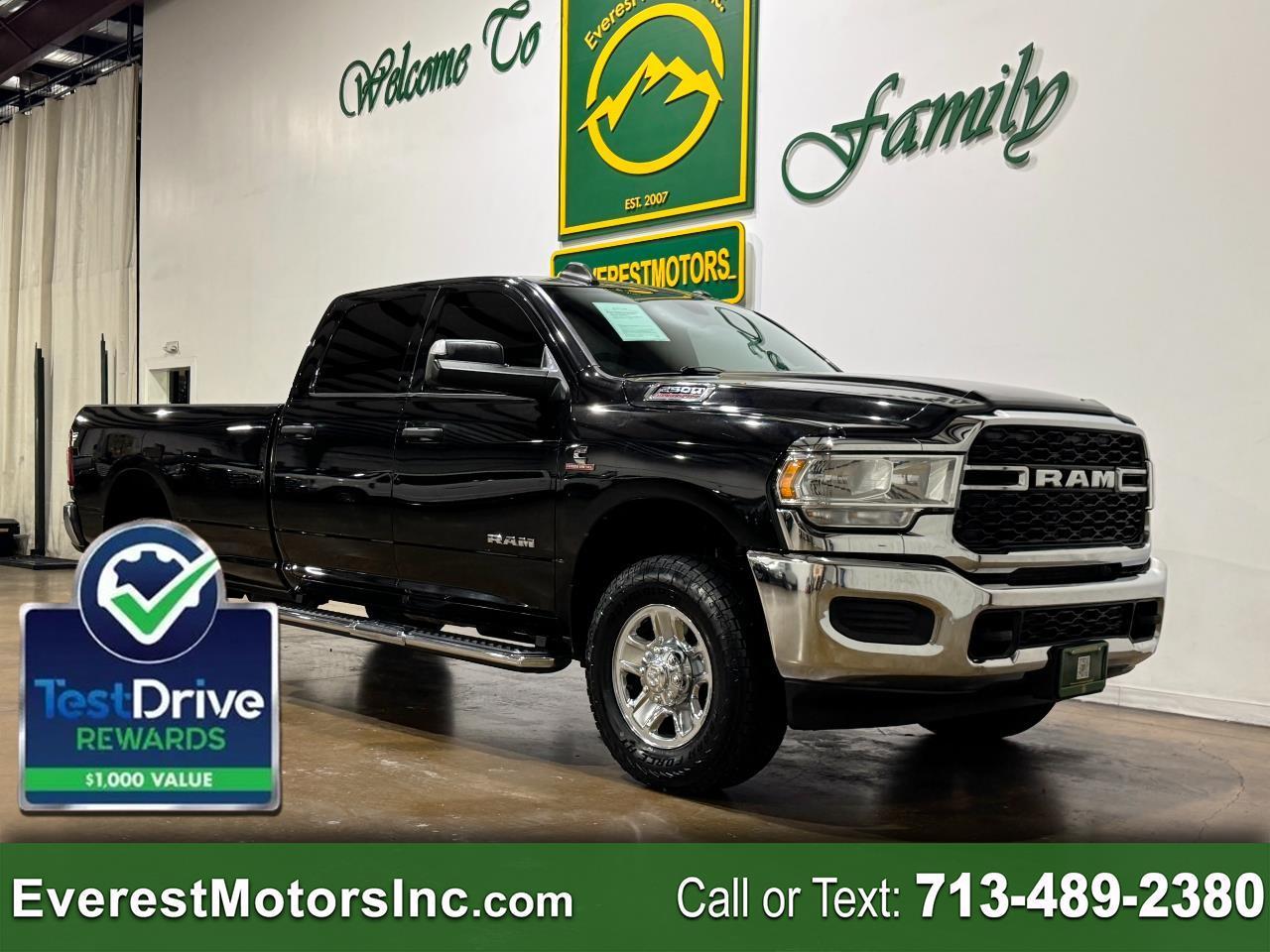 2022 RAM 2500 TRADESMAN 4X4 CREWCAB LONG 6.7L DIESEL 1OWNER