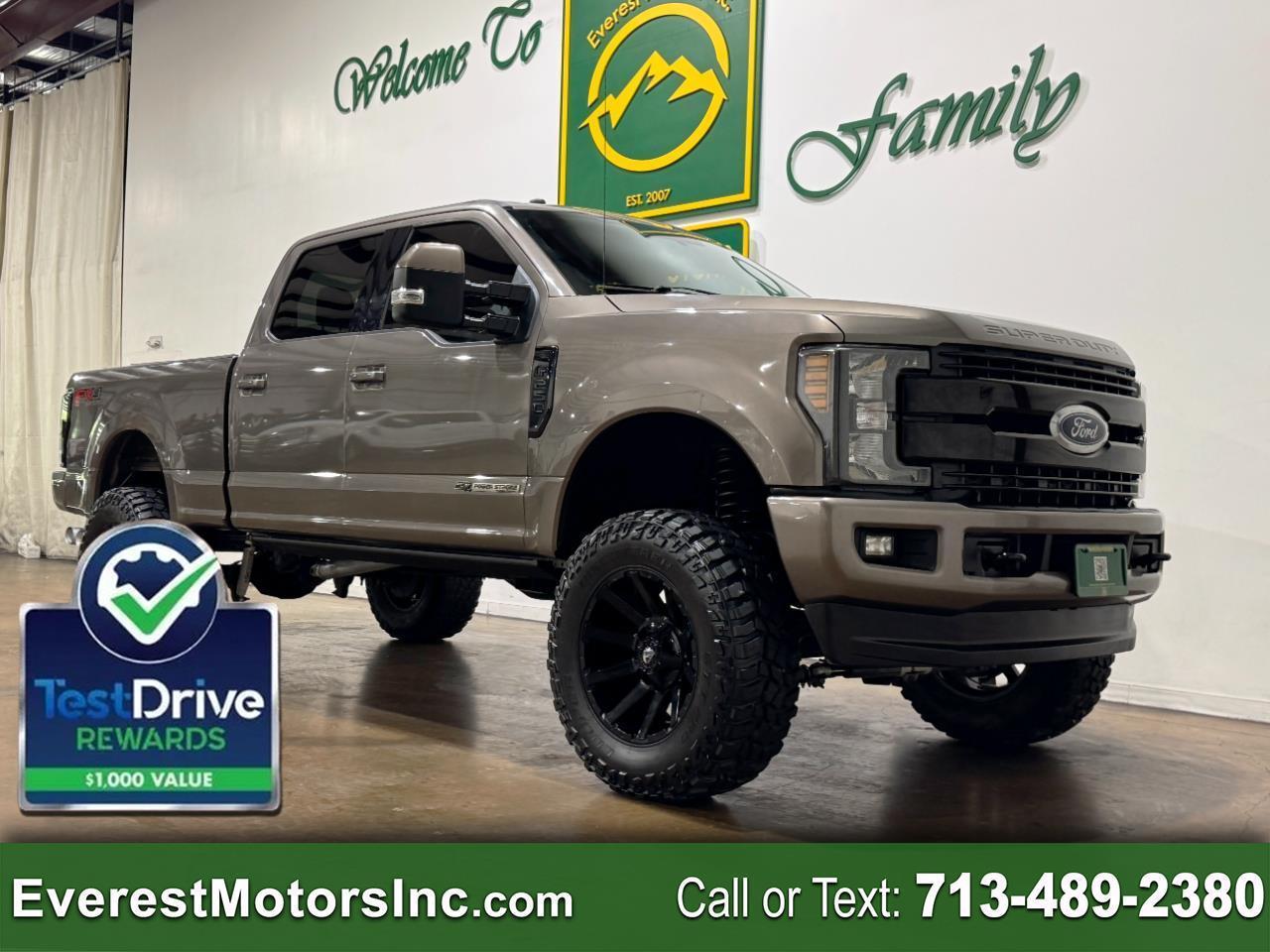 2018 Ford Super Duty F-250 SRW LARIAT 4X4 CREWCAB SHORT 6.7L V8 DIESEL FX4
