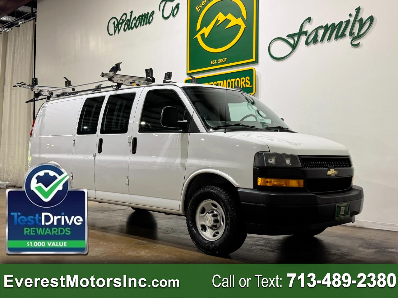 2020 Chevrolet Express Cargo Van 2500 RWD 6.0L V8 GAS 1OWNER