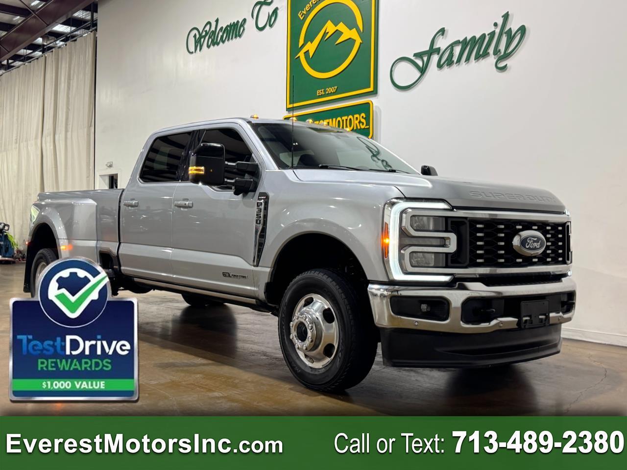 2024 Ford Super Duty F-350 DRW LARIAT ULTIMATE 4X4 CREWCAB 6.7L DIESEL 1OWNER