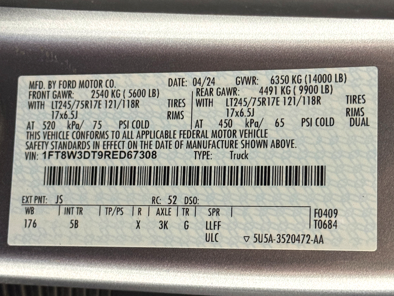 Ford Super Duty F-350 DRW  2024