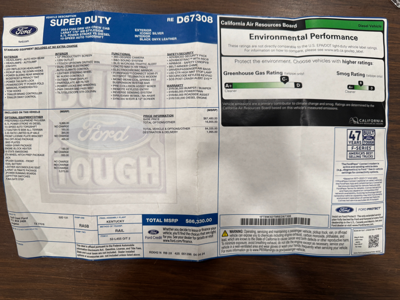 Ford Super Duty F-350 DRW  2024