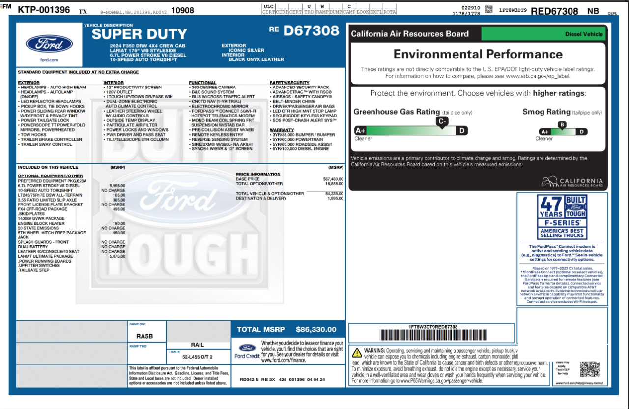 Ford Super Duty F-350 DRW  2024
