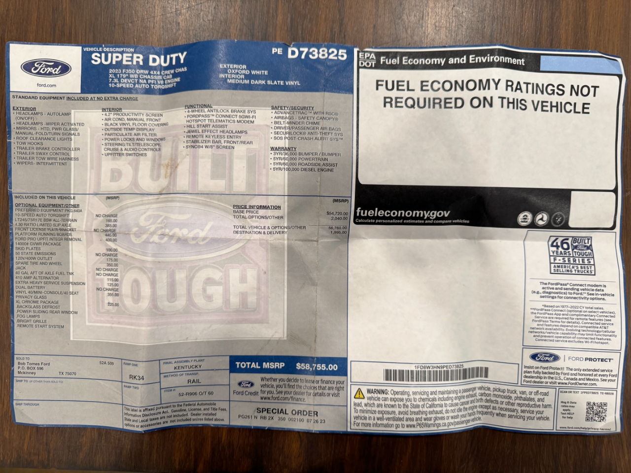 Ford Super Duty F-350 DRW  2023