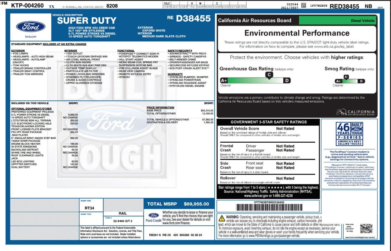 Ford Super Duty F-250 SRW  2024