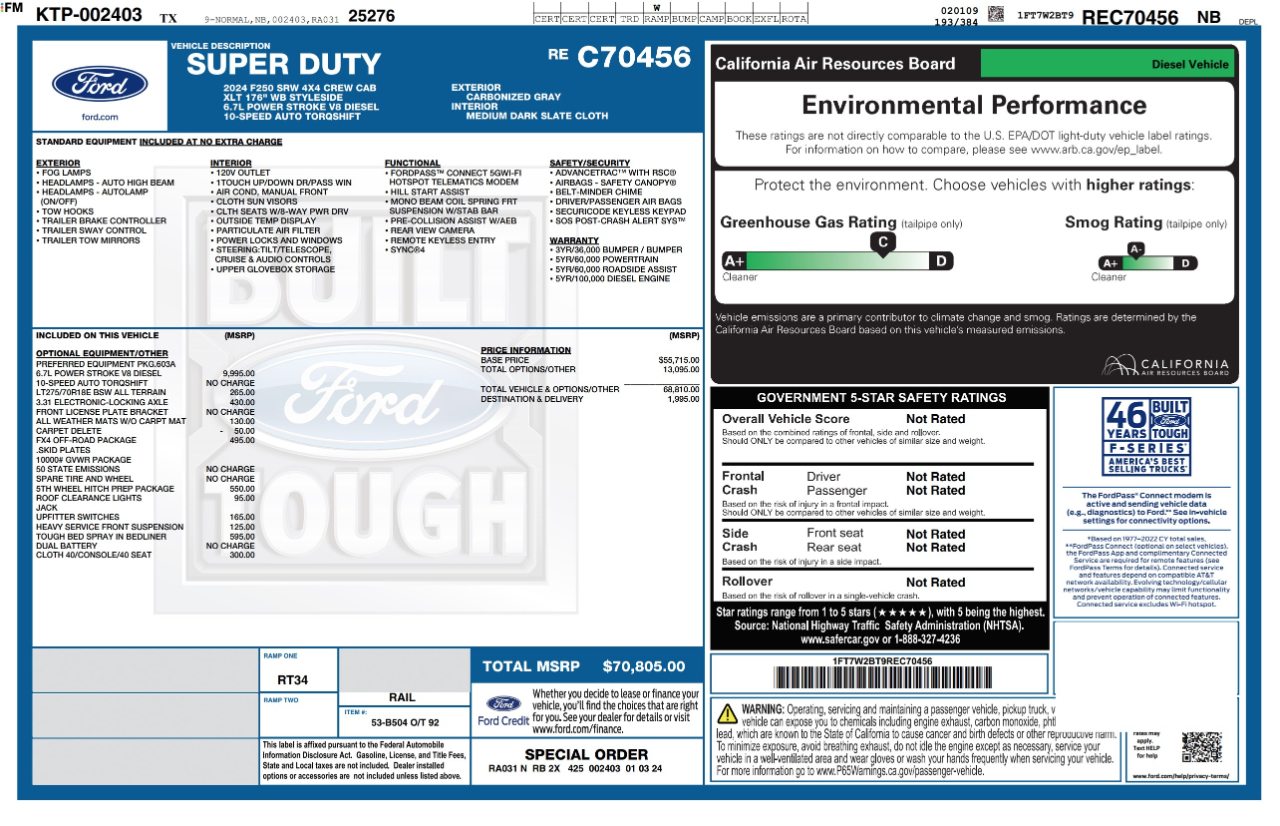 Ford Super Duty F-250 SRW  2024