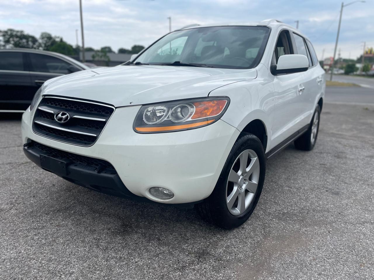 2007 White Hyundai Santa Fe