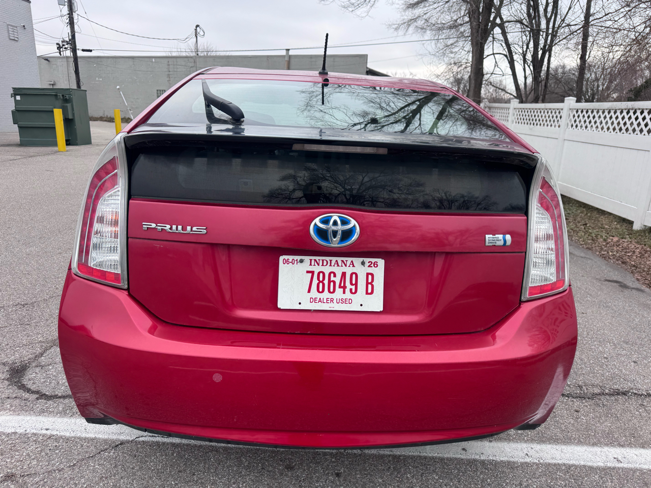 Toyota Prius 5dr HB Three (Natl) 2012