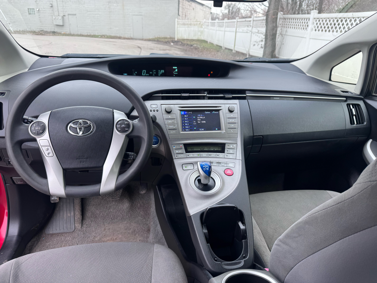 Toyota Prius 5dr HB Three (Natl) 2012