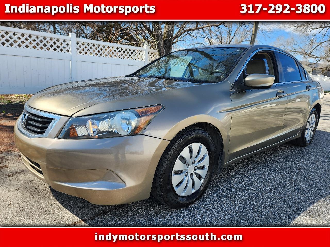 Honda Accord Sdn 4dr I4 Auto LX 2009