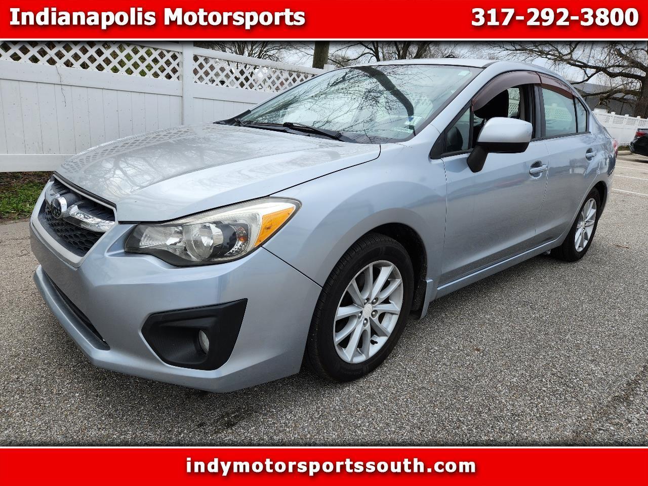 2012 Subaru Impreza Sedan 4dr Auto 2.0i Premium