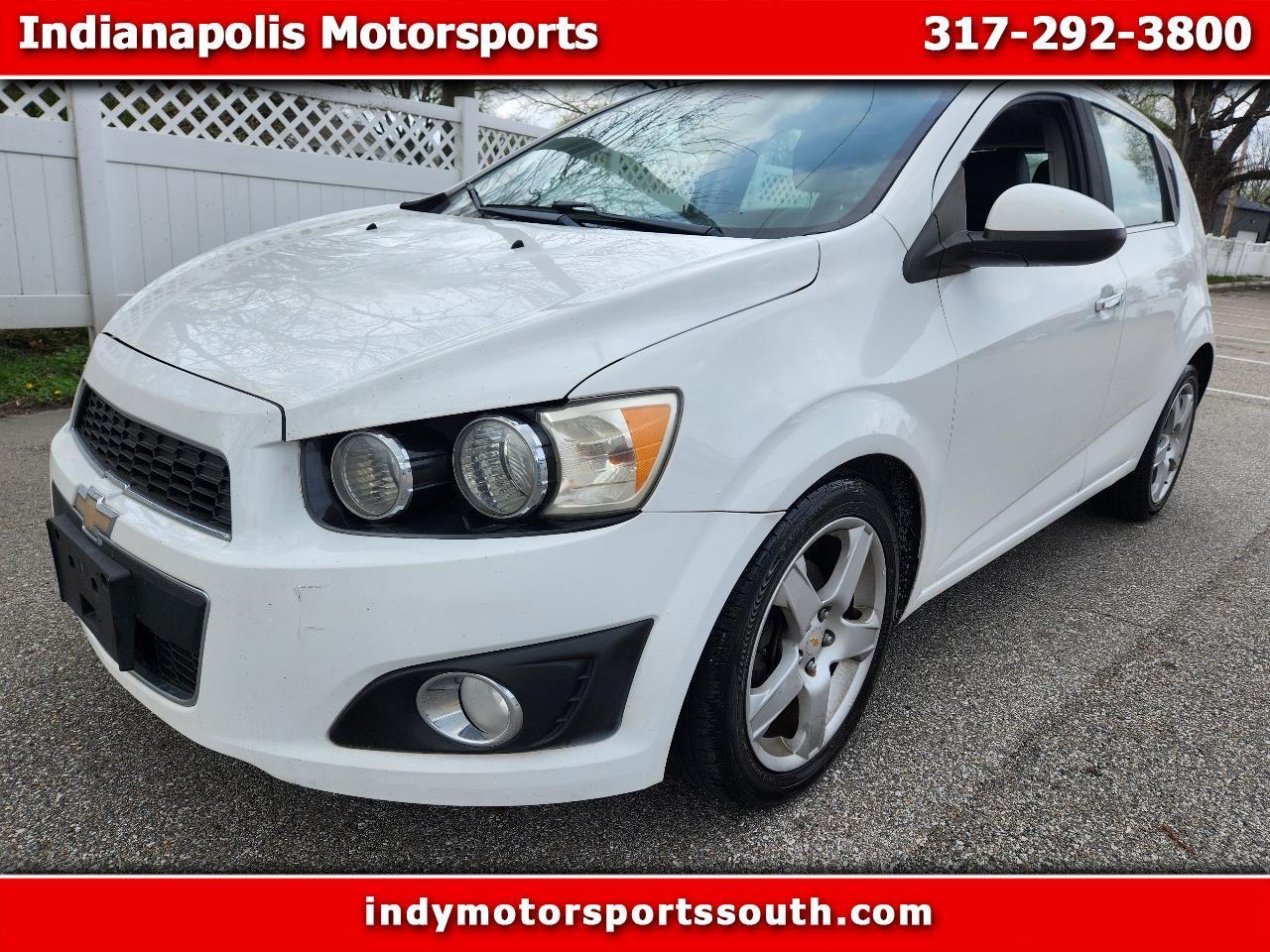 Chevrolet Sonic 5dr HB LTZ 2LZ 2012