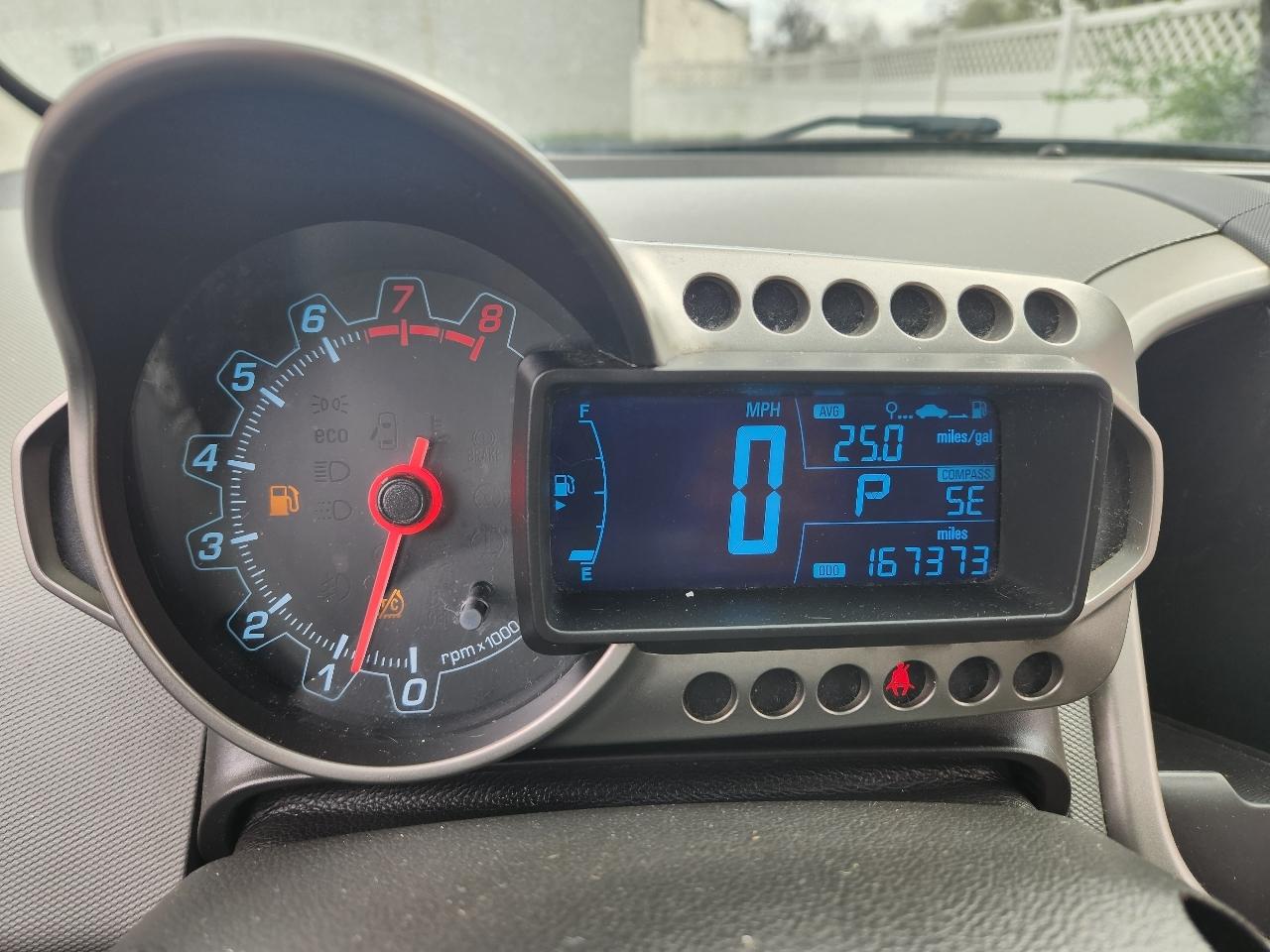 Chevrolet Sonic 5dr HB LTZ 2LZ 2012