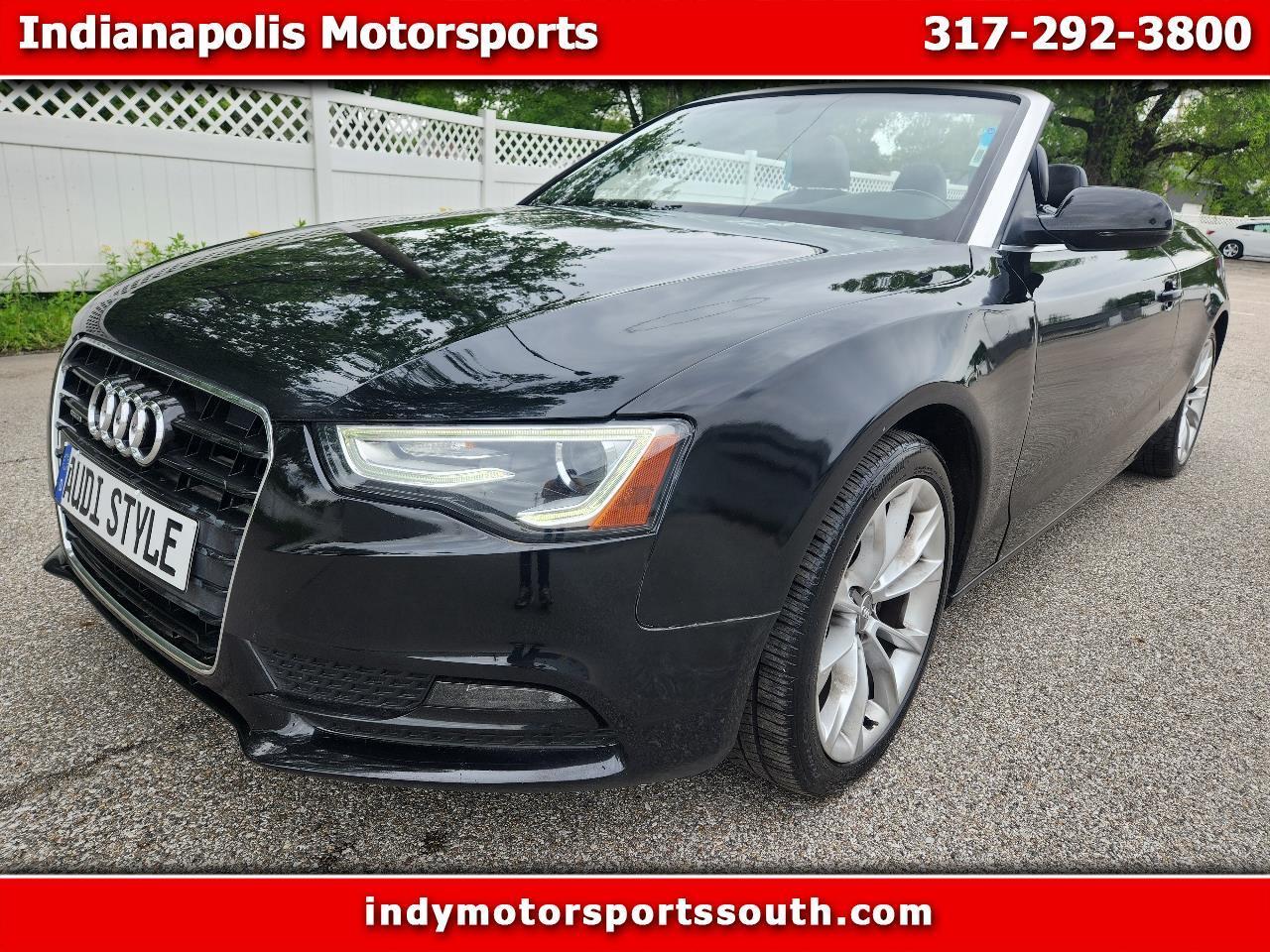 Audi A5 2dr Cabriolet Auto quattro 2.0T Premium Plus 2013