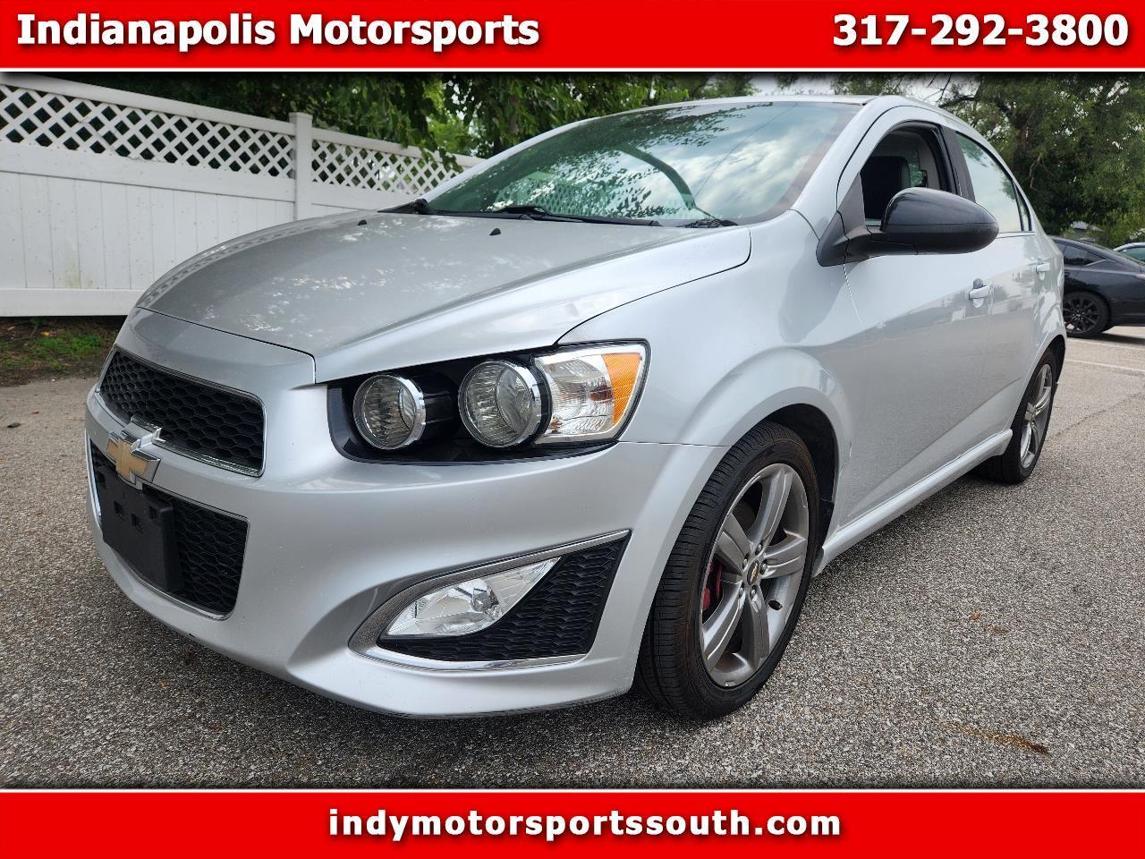 Chevrolet Sonic RS Auto Sedan 2015