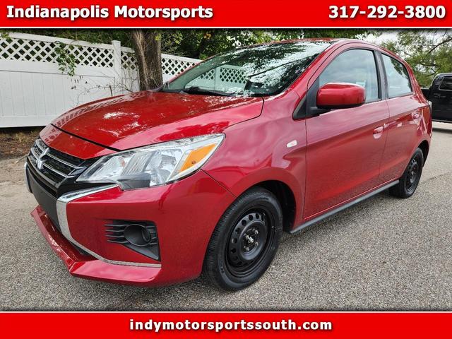 Red (Burgundy) 2021 Mitsubishi Mirage Hatchback Front-Wheel Drive Automatic