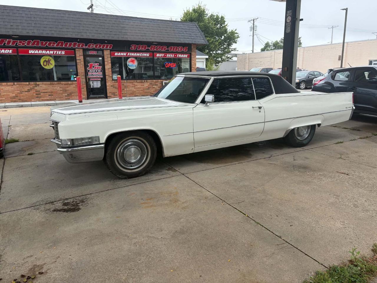 Cadillac Coupe De Ville Base 1969