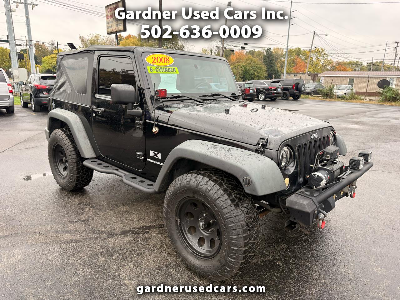 2008 Jeep Wrangler 4WD 2dr X