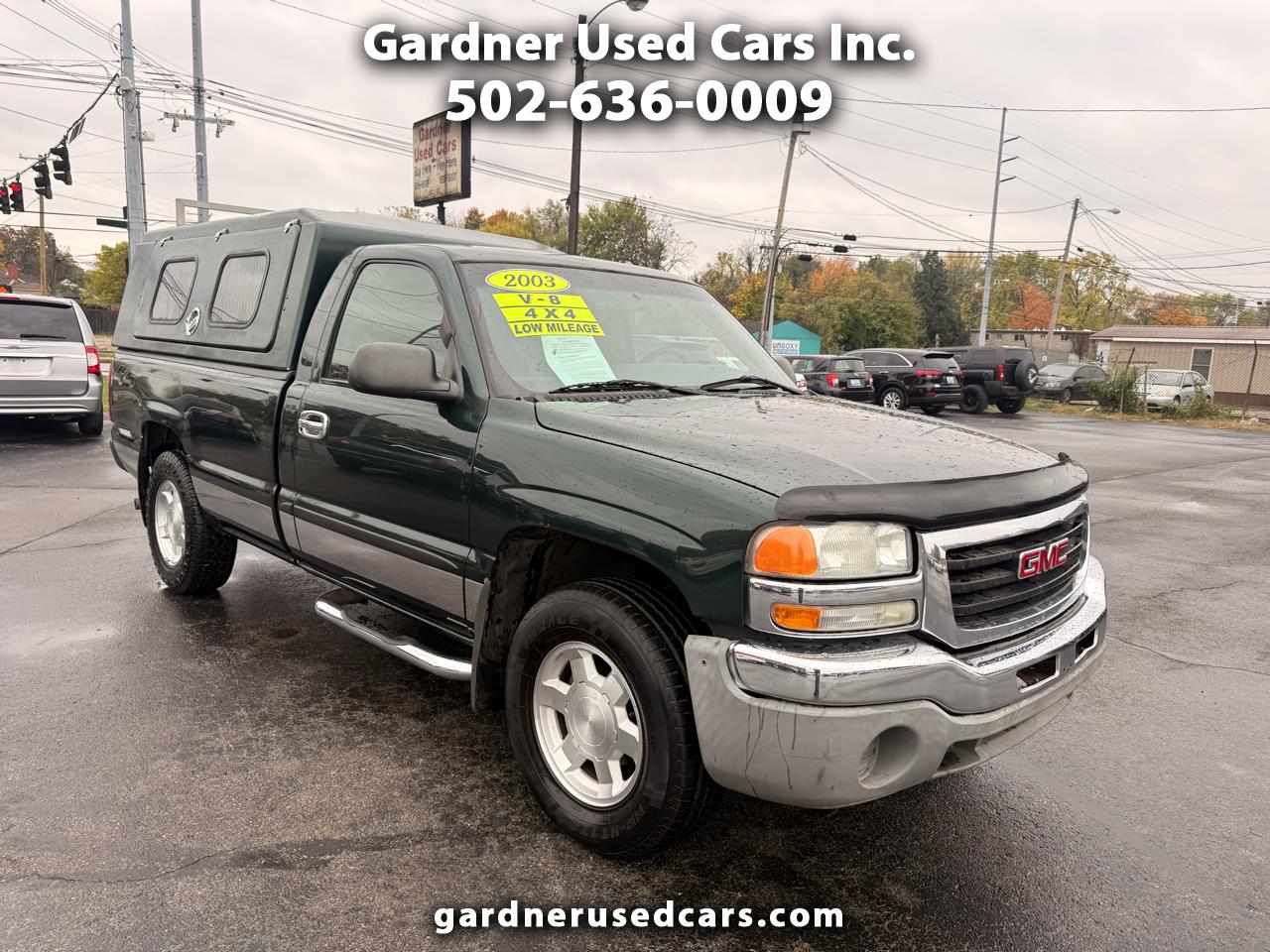 2003 GMC Sierra 1500 Reg Cab 119.0" WB 4WD