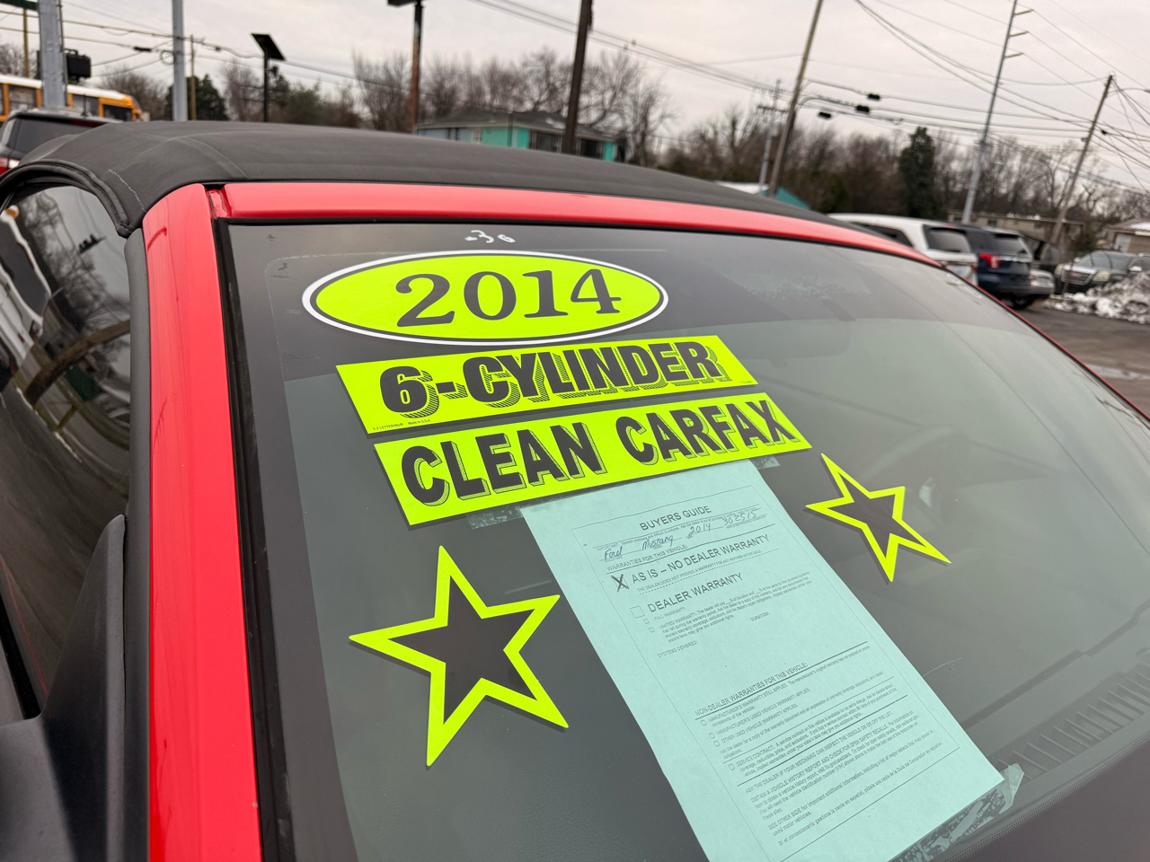 Ford Mustang 2dr Conv V6 2014