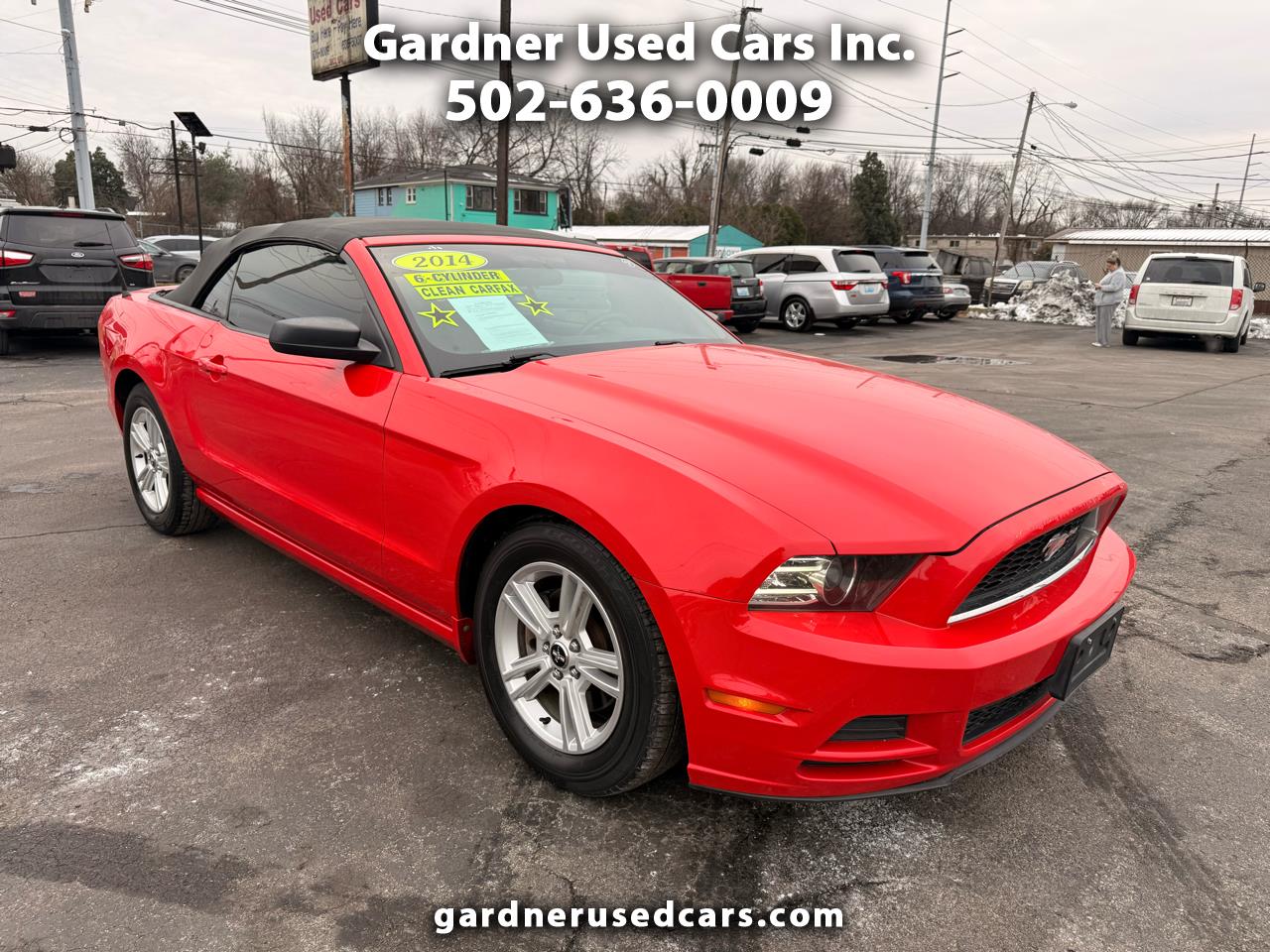 2014 Ford Mustang 2dr Conv V6