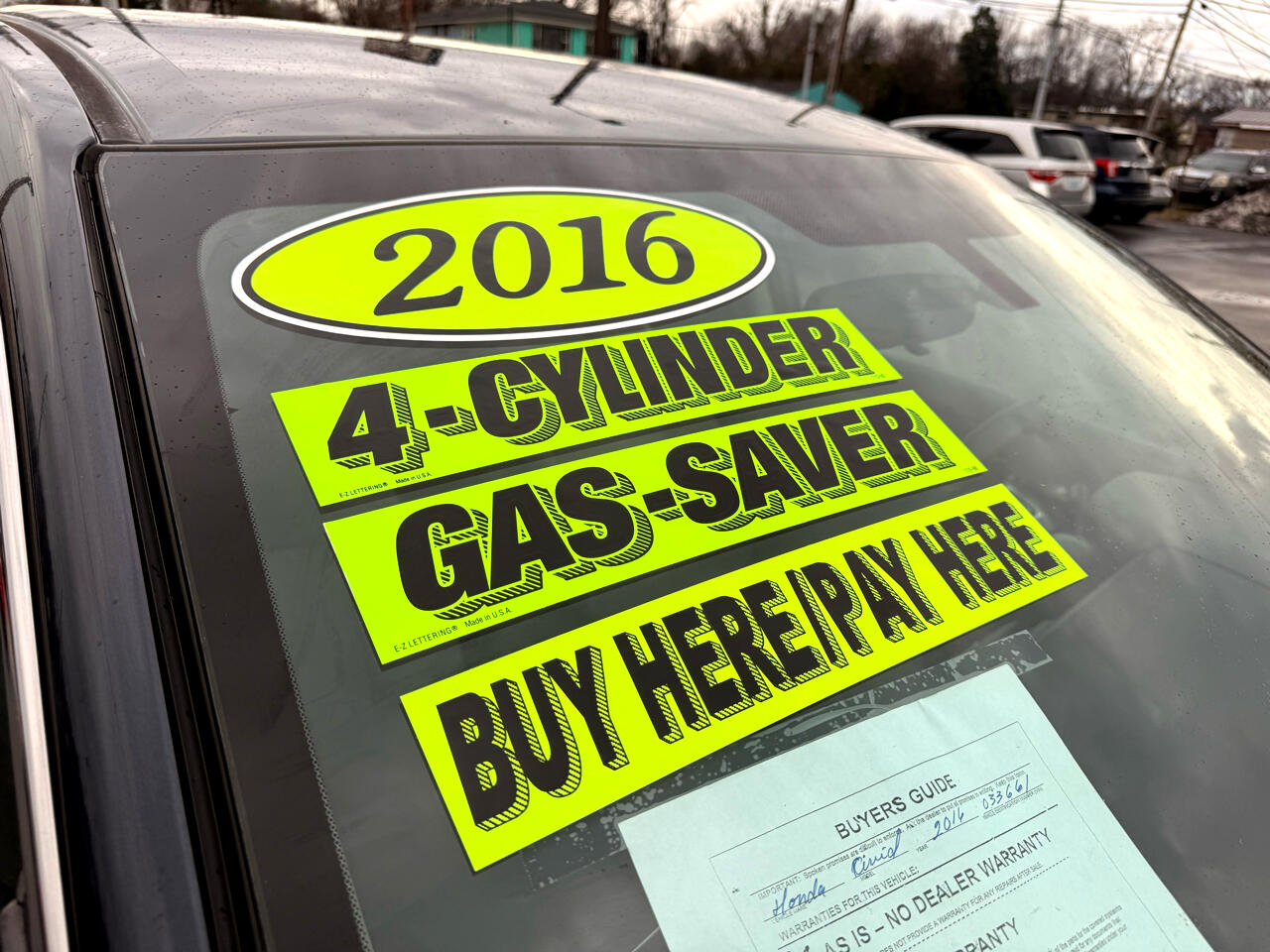 Honda Civic Sedan 4dr CVT LX 2016