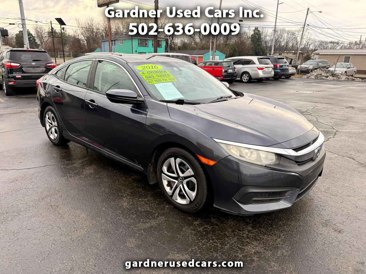 2016 Honda Civic Sedan 4dr CVT LX