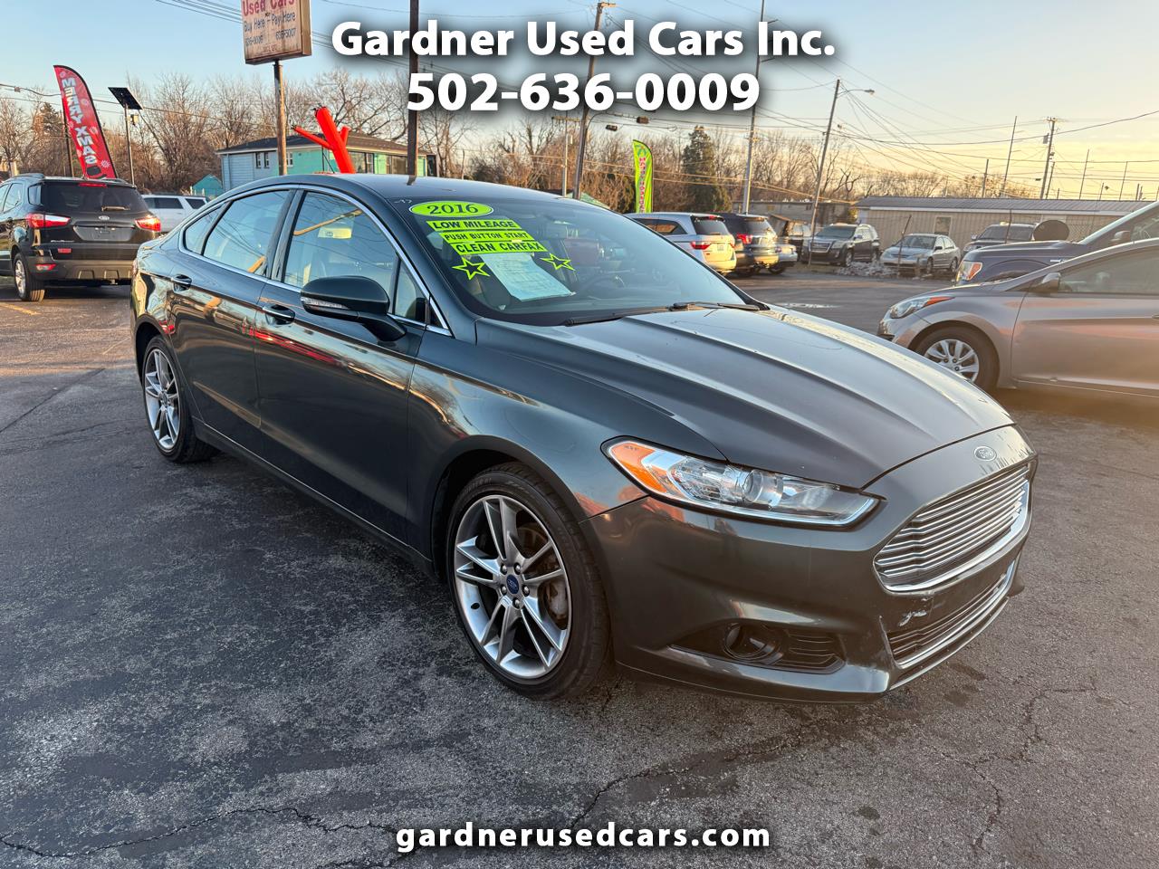 2016 Ford Fusion 4dr Sdn Titanium AWD