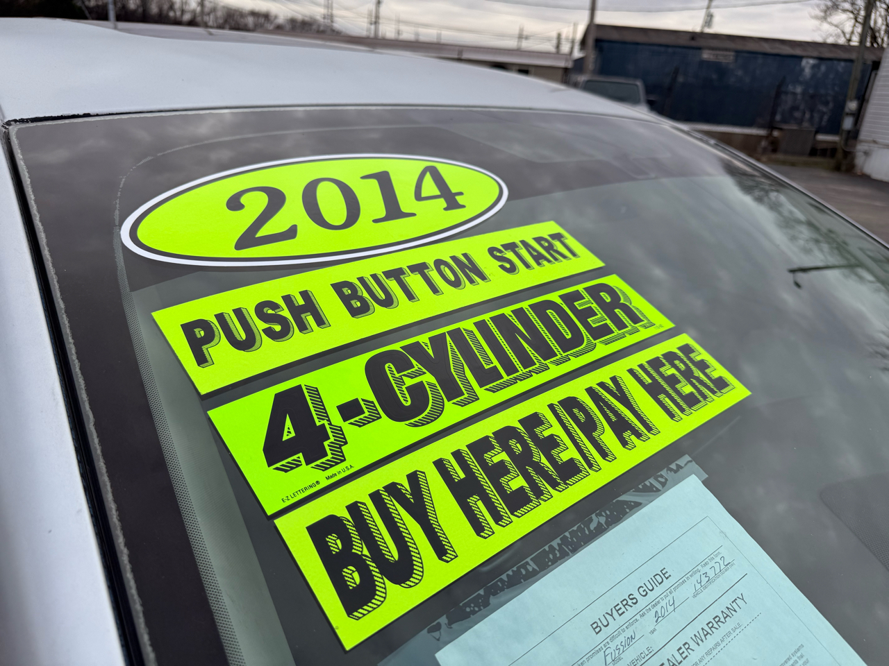 Ford Fusion 4dr Sdn Titanium FWD 2014