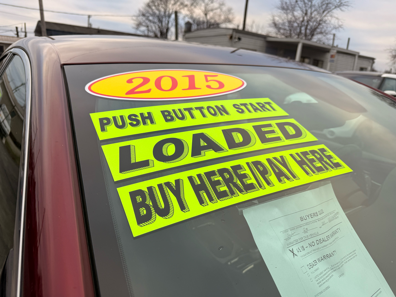 Chrysler 200 4dr Sdn C FWD 2015