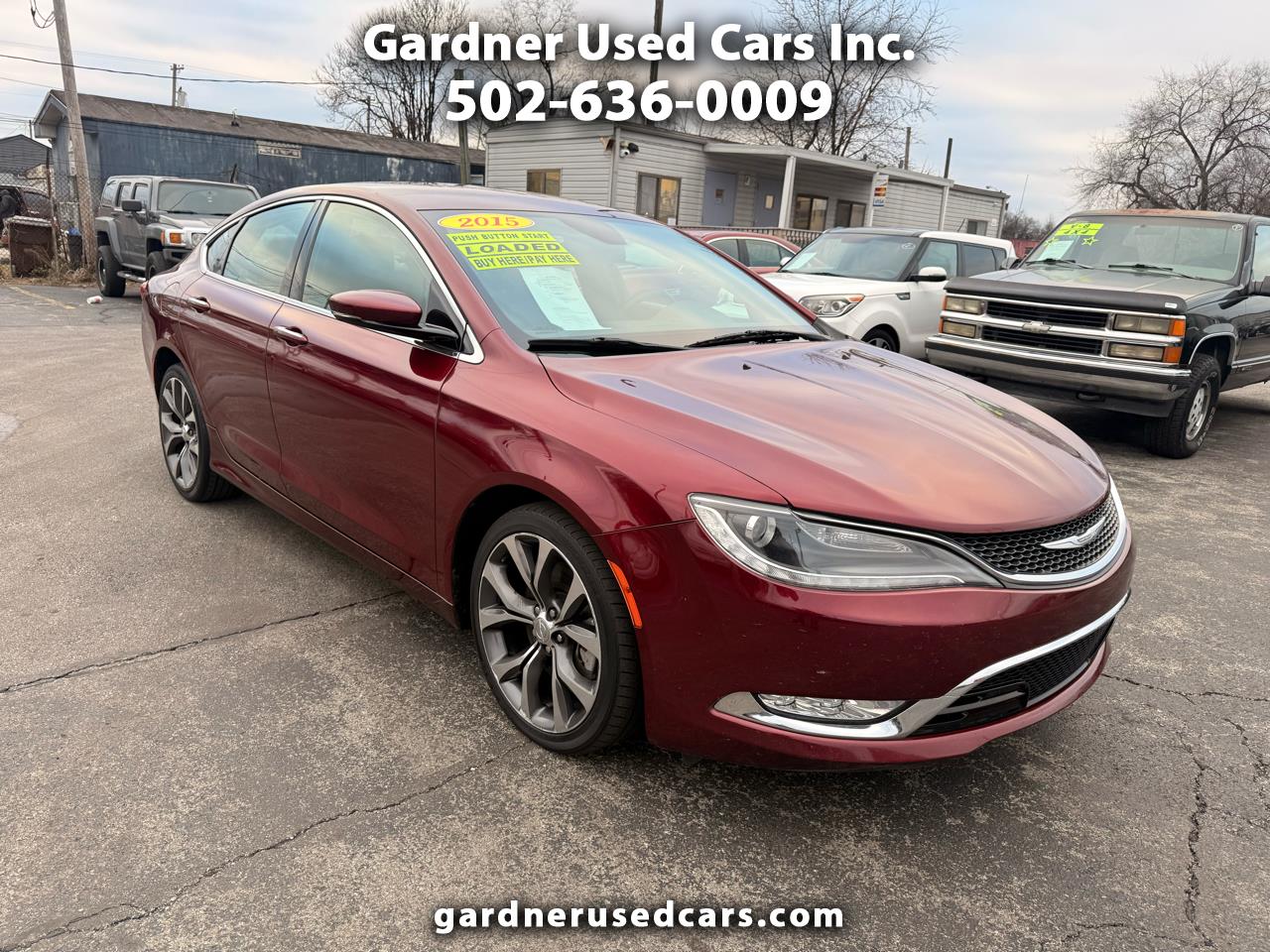 2015 Chrysler 200 4dr Sdn C FWD