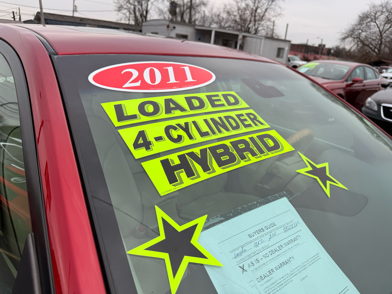 Lincoln MKZ 4dr Sdn Hybrid FWD 2011