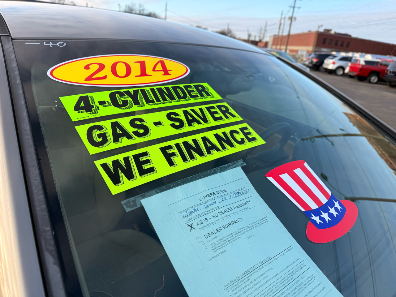 Hyundai Sonata 4dr Sdn 2.4L Auto GLS PZEV 2014